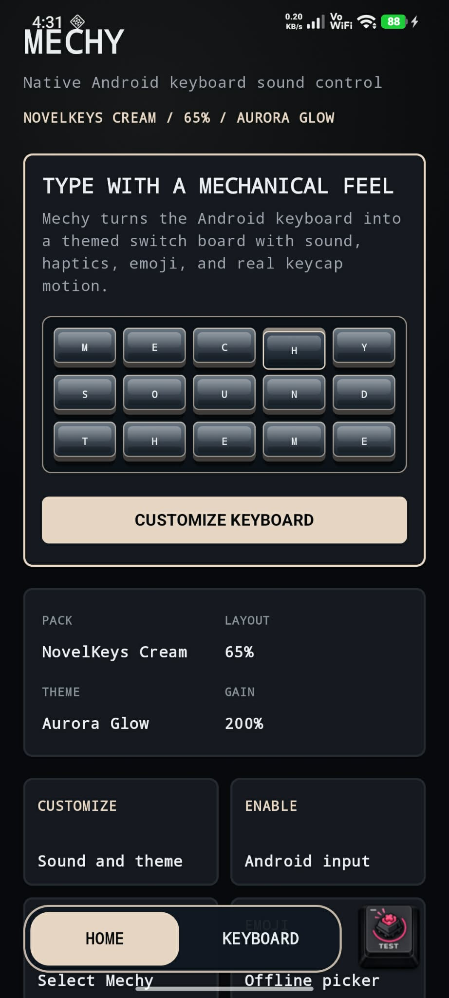 Mechy screenshot one